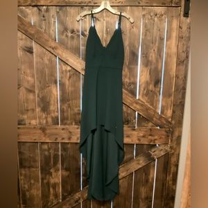 David’s Bridal Hi-Lo dress